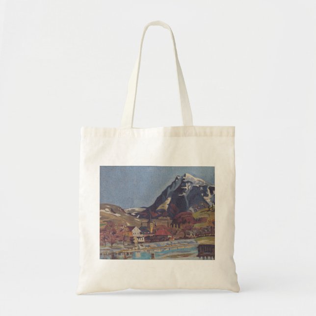 View of Dolný Kubín by Arnold Peter Weisz Tote Bag (Front)