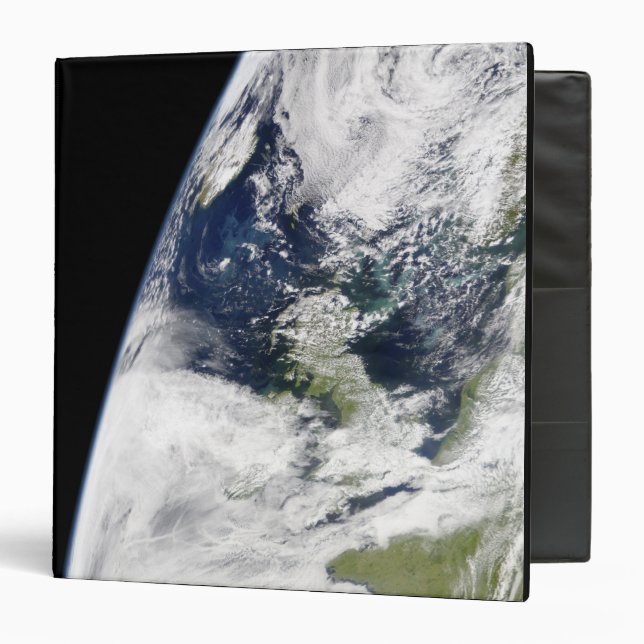 View of Earth from space Binder (Front/Inside)
