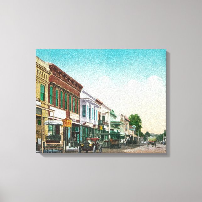 View of East StreetHealdsburg, CA Canvas Print (Front)