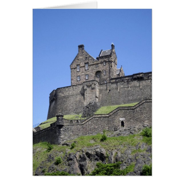 View of Edinburgh Castle, Edinburgh, Scotland, (Front)