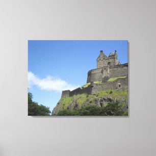 View of Edinburgh Castle, Edinburgh, Scotland, 2 Canvas Print