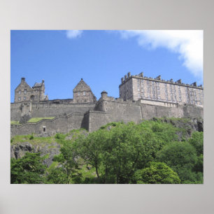 View of Edinburgh Castle, Edinburgh, Scotland, 3 Poster