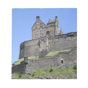 View of Edinburgh Castle, Edinburgh, Scotland, Notepad