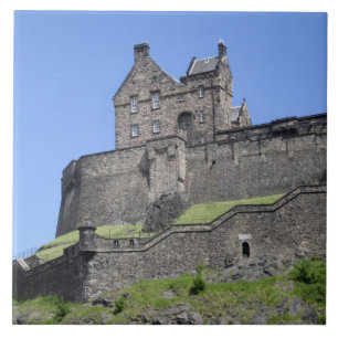 View of Edinburgh Castle, Edinburgh, Scotland, Tile