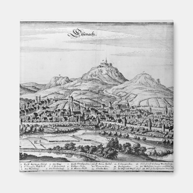 View of Eisenach Magnet (Front)