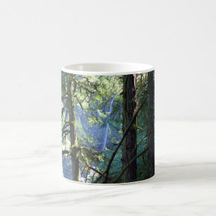 View of Elowah Falls, Oregon Coffee Mug