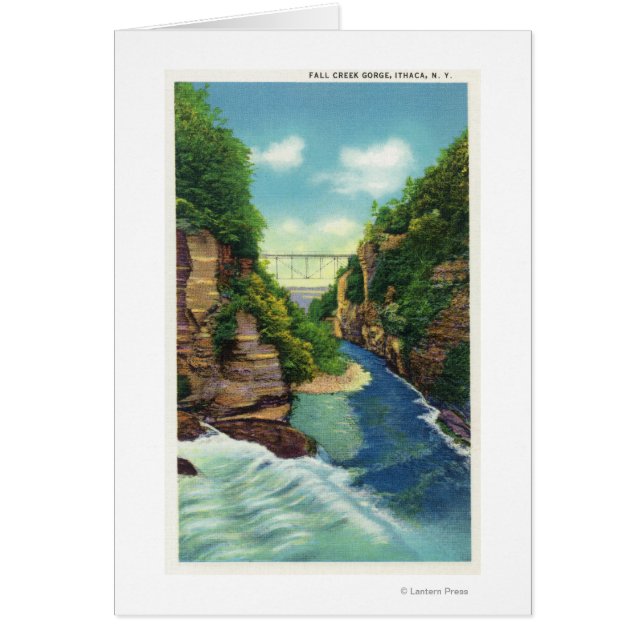 View of Fall Creek Gorge (Front)