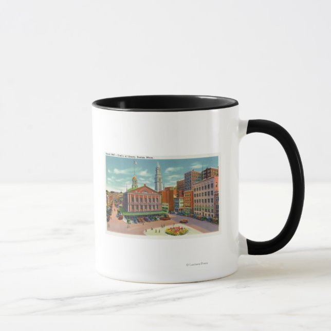 View of Faneuil Hall, the Cradle of Liberty Mug (Right)