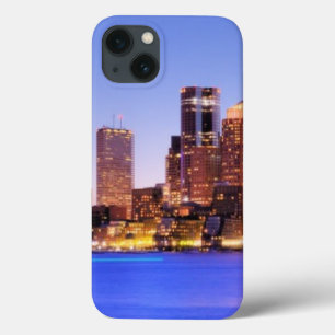 View of Financial District of downtown Boston iPhone 13 Case