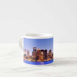 View of Financial District of downtown Boston Espresso Cup
