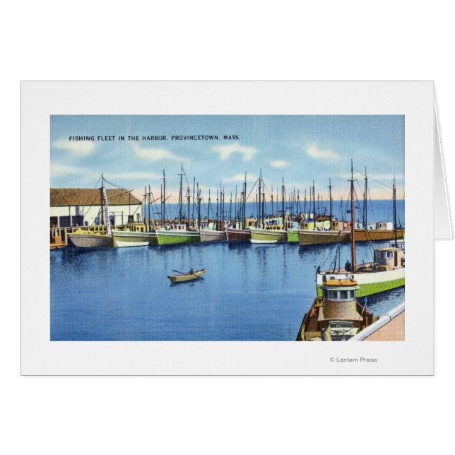 View of Fishing Fleet in the Harbour (Front Horizontal)