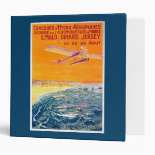 View of Float Planes in Air and Water Poster Binder
