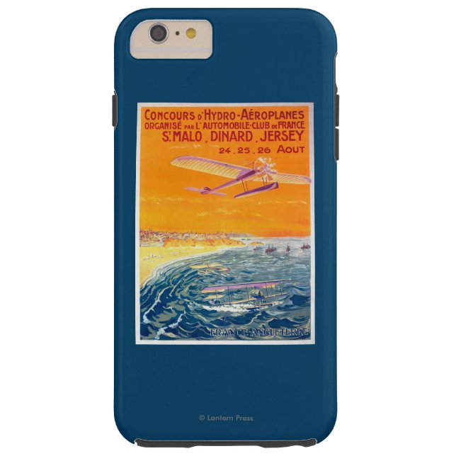 View of Float Planes in Air and Water Poster Case-Mate iPhone Case (Back)