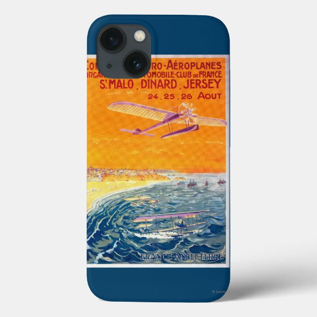 View of Float Planes in Air and Water Poster Case-Mate iPhone Case (Back)