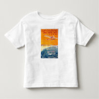 View of Float Planes in Air and Water Poster