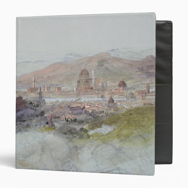 View of Florence, 1837-39 Binder (Front/Inside)