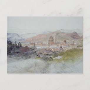 View of Florence, 1837-39 Postcard