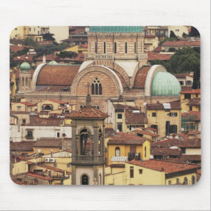 View of Florence, Italy from Piazza Mouse Pad