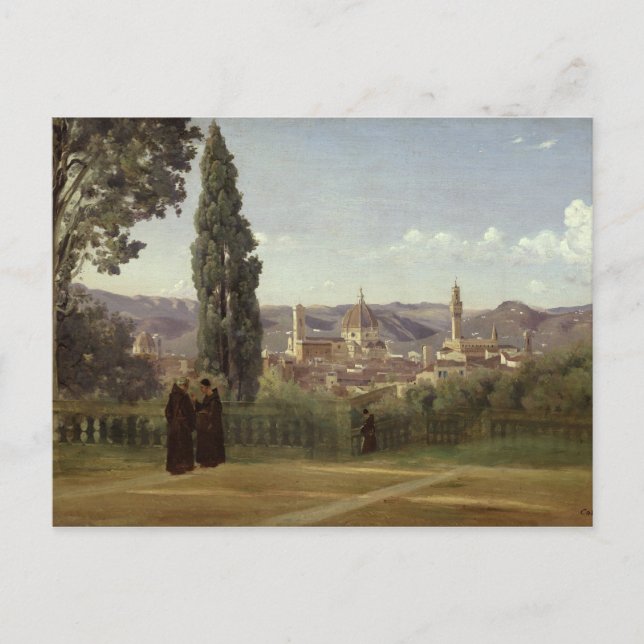 View of Florence Postcard (Front)