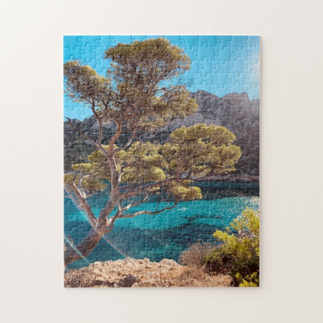 View of French Riviera in Marseill France  Jigsaw Puzzle (Vertical)