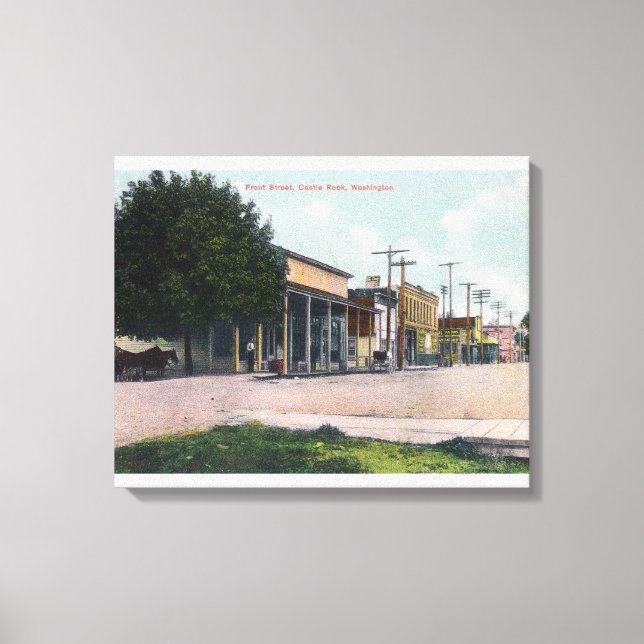 View of Front Street 2 Canvas Print (Front)