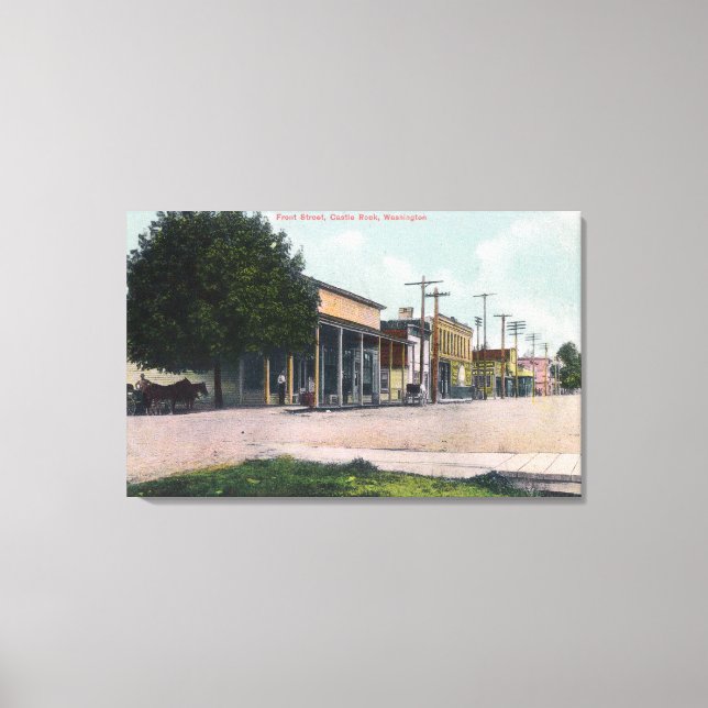View of Front Street 2 Canvas Print (Front)