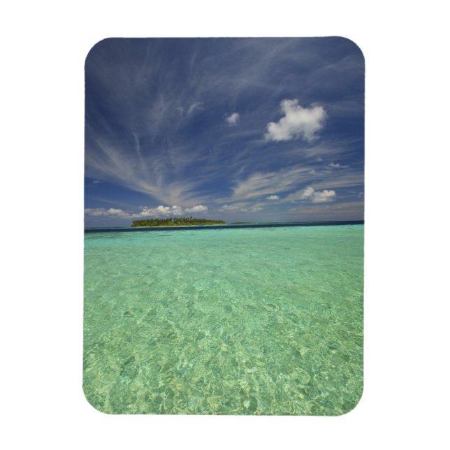 View of Funadoo Island from Funadovilligilli 2 Magnet (Vertical)