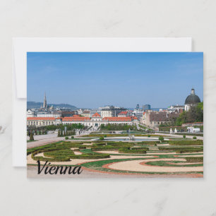 View of gardens near Lower Belvedere palace