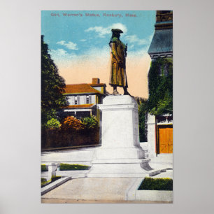 View of General Warren's Statue Poster