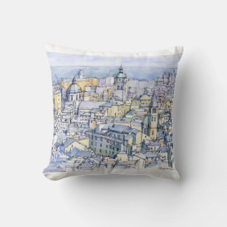View of Genoa Throw Pillow