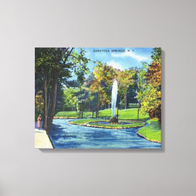 View of Geyser Park Canvas Print (Front)