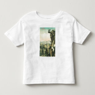View of Glacier Point Looking Over Yosemite Toddler T-shirt