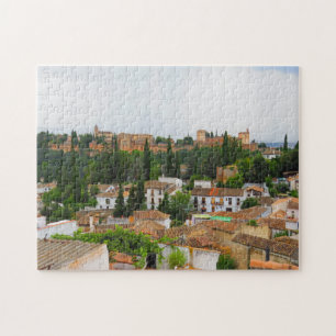 View of Granada and the Alhambra, Spain - Puzzle