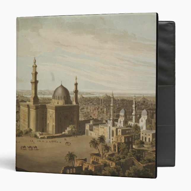 View of Grand Cairo, engraved by Daniel Havell (17 Binder (Front/Inside)