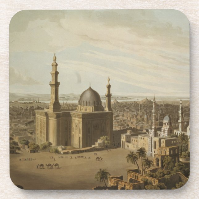 View of Grand Cairo, engraved by Daniel Havell (17 Coaster (Front)