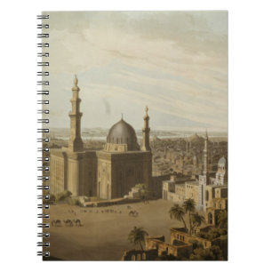 View of Grand Cairo, engraved by Daniel Havell (17 Notebook