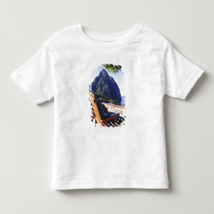 View of Gros Piton from Stonefield Estate Villa Toddler T-shirt