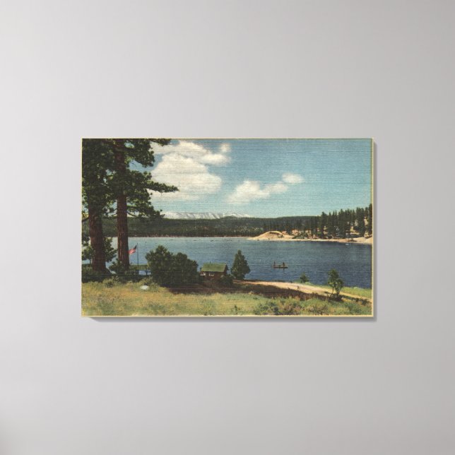 View of Grout Bay from Dana Point Canvas Print (Front)