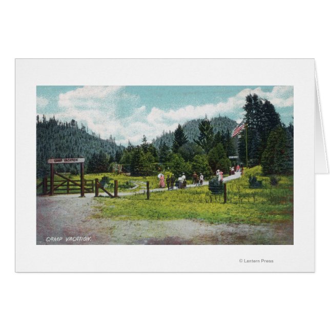 View of Guests on a Stroll through the Grounds (Front Horizontal)