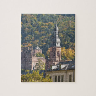 View of Heidelberg's Old Town 2 Jigsaw Puzzle