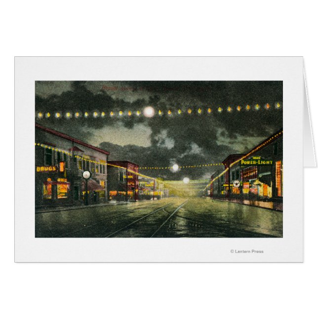 View of Hewitt Avenue at Night (Front Horizontal)
