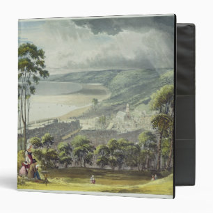 View of Honfleur, from 'Views on the Seine', engra Binder