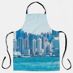 View of Hong Kong harbour at day time. asia,asian, Apron