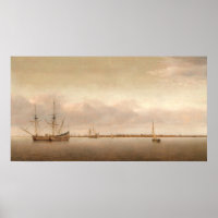 View of Hoorn - Abraham de Verwer Fine Art Poster