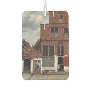 View of houses in Delft by Johannes Vermeer Air Freshener