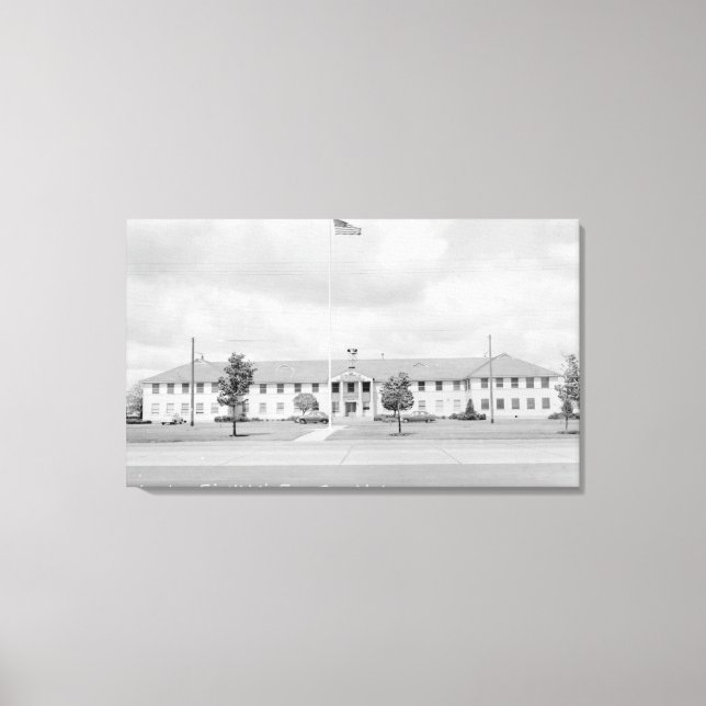 View of HQ Building Canvas Print (Front)