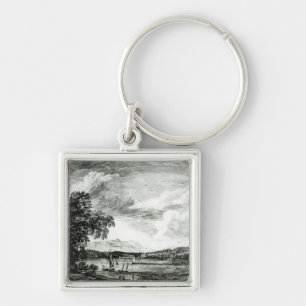 View of Hudson's River of Pakepsey Keychain