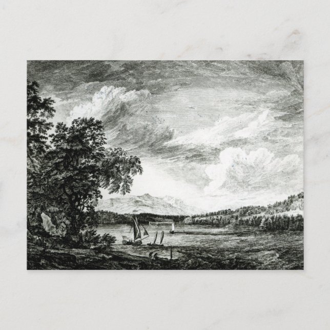 View of Hudson's River of Pakepsey Postcard (Front)