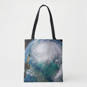 View Of Hurricane Dorian. Tote Bag