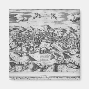View of Jerusalem, 1570 ? Magnet